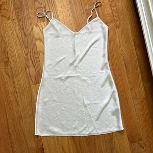 White Slip Dress